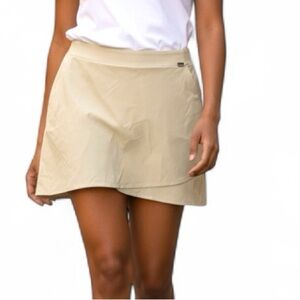 Greg Norman Beige Skort Women’s Size L Golf Tennis Activewear